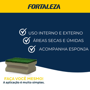 Tinta Para Rejunte Zapt Cores Fortaleza 200ml Prático Alta Cobertura Piso Parede Rejunta Porcelanato Banheiro Branco