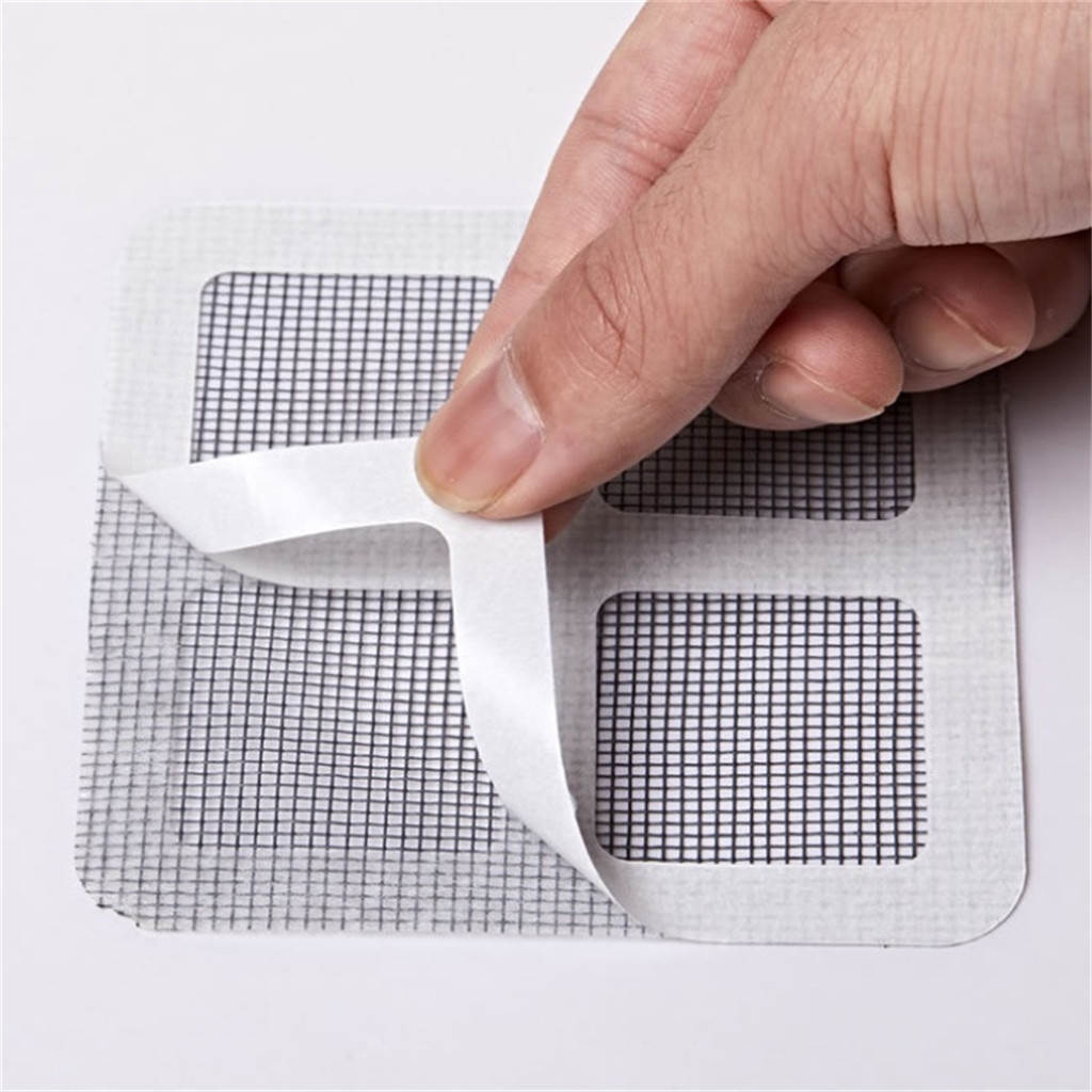 KIT 5-20 Pçs Tela Protetor Ralos Adesivos Anti Inseto Descartáveis