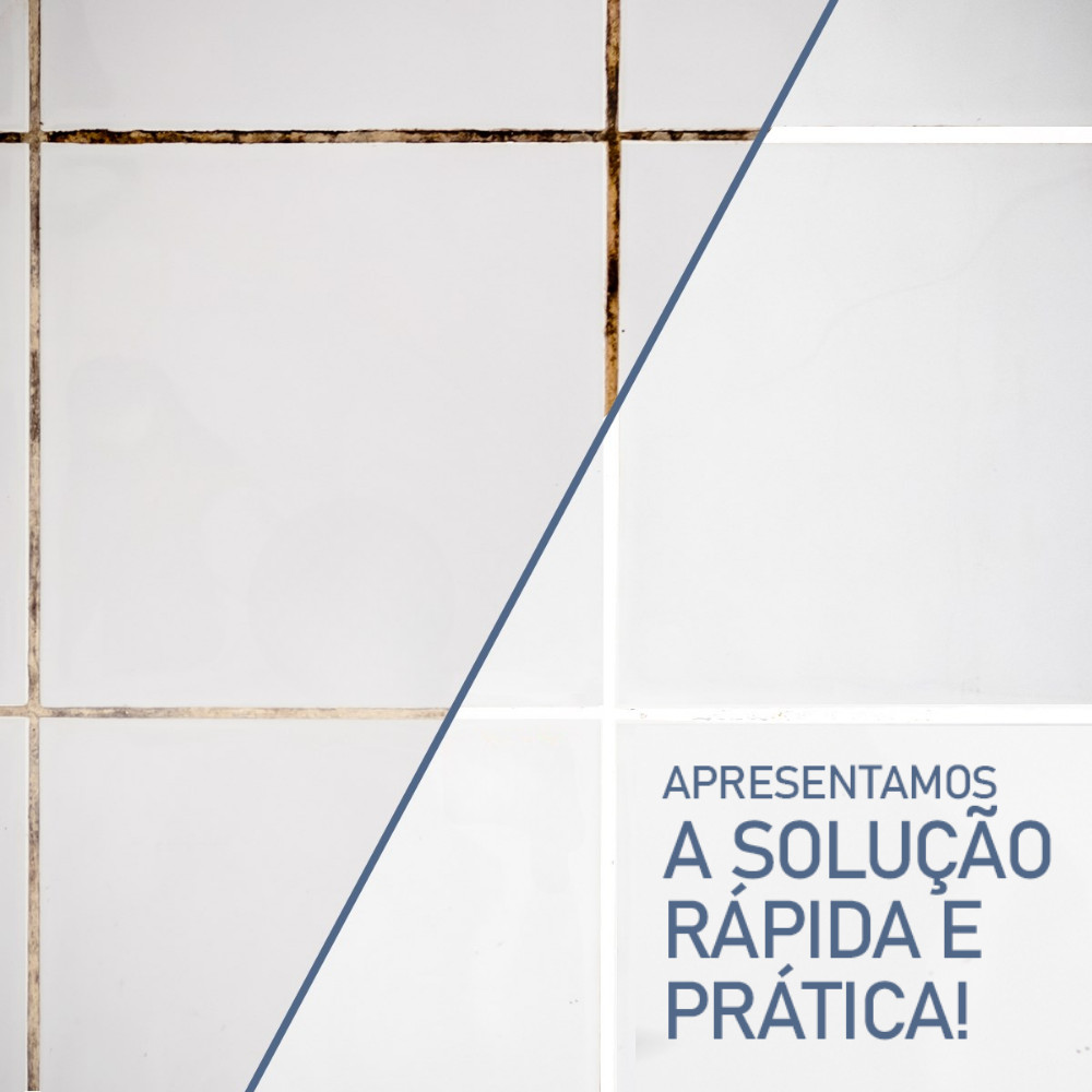 Tinta Para Rejunte Zapt Cores Fortaleza 200ml Prático Alta Cobertura Piso Parede Rejunta Porcelanato Banheiro Branco