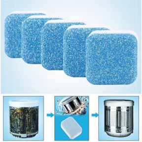 Pastilhas para Limpeza de Máquinas de Lavar Roupas Efervescentes Multifuncional